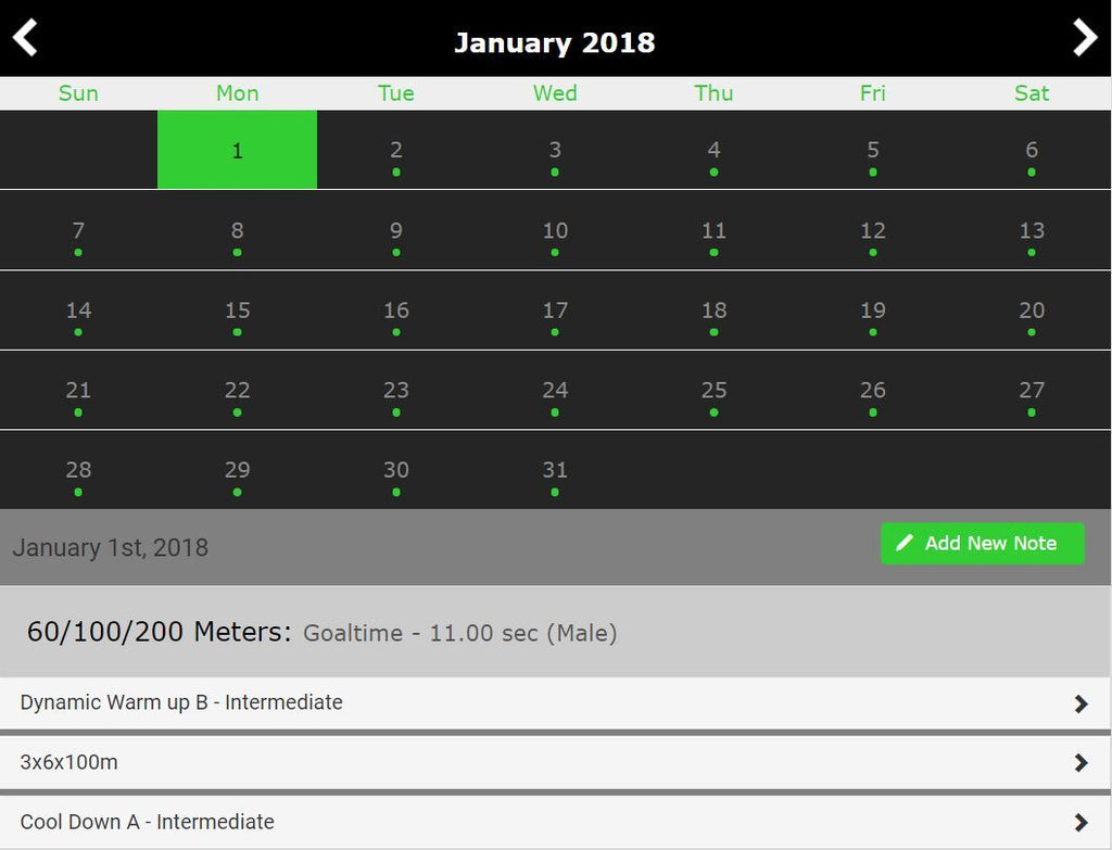 60/100/200 Meter Dash