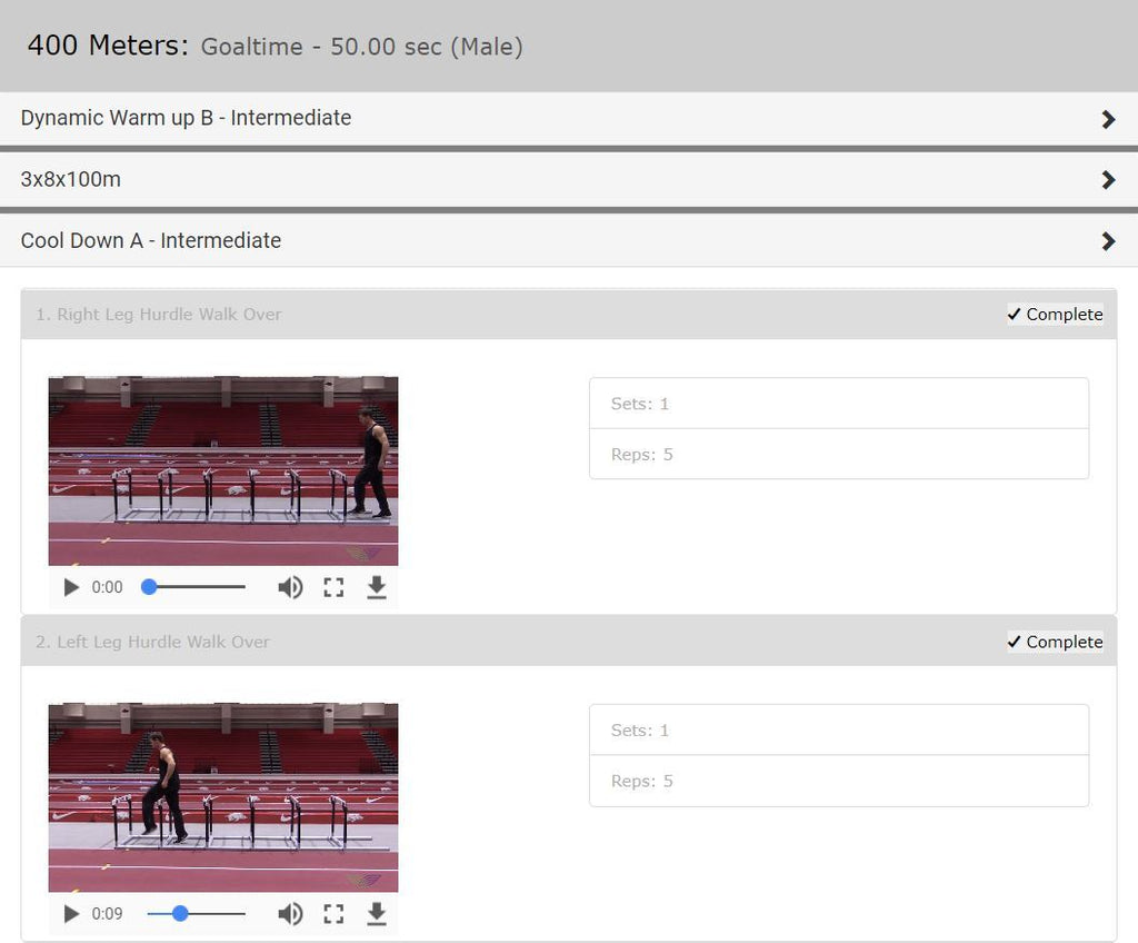 400 Meter Dash