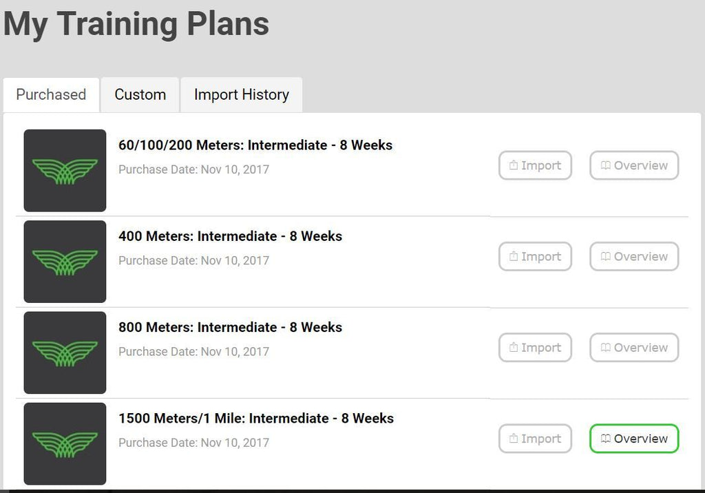 Marathon Training - Single Level - 50, 70, or 100 Miles/Week Max - 20 Weeks